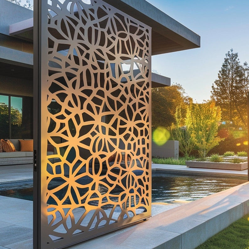 privacy screen and garden home art